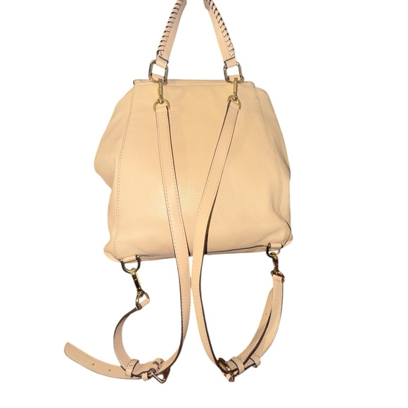 Michael Kors Freya Medium Convertible Pebbled Leather Backpack - Picture 4 of 10